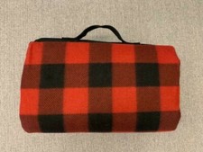Brand New Portable Fleece Picnic Mat Foldable - Patterned *Free Post