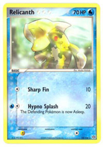 Pokemon - Relicanth - 18/106 - Rare - EX Emerald - NM