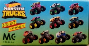 hot wheels mini monster trucks series 2