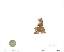 Watership Down El-ahrairah Opening Fable 1978 production animation cel 114-005