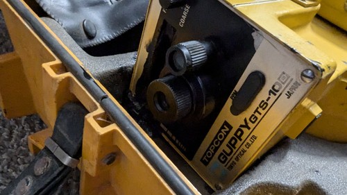 Topcon Guppy GTS-10 With Case And More UNTESTED *READ* - Picture 8 of 9