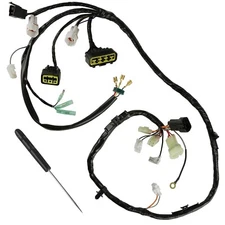 Caltric Wiring Harness For Suzuki QuadSport LTZ400 2004 ATV