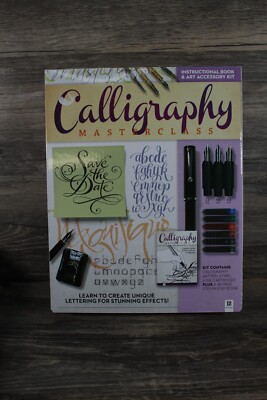 Calligraphy Master Class Kit and Book