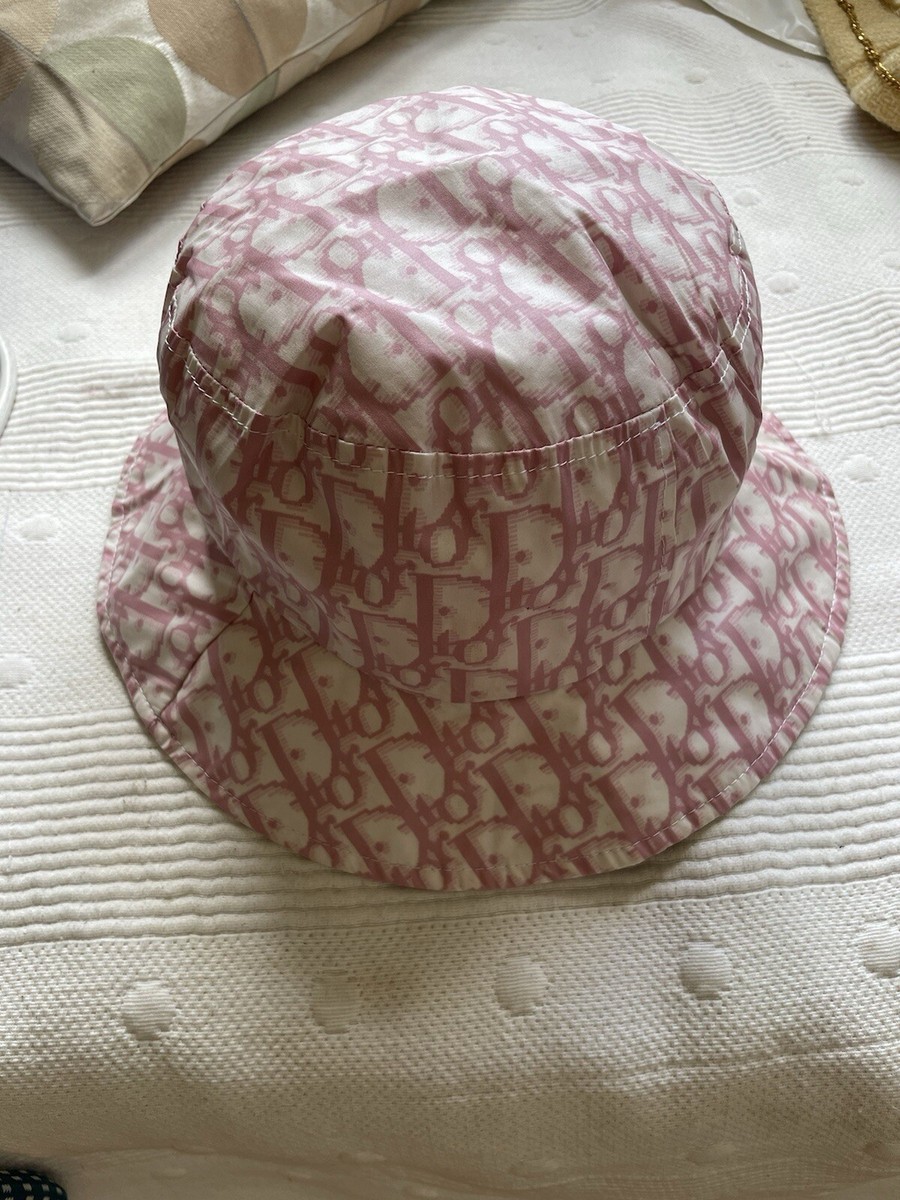 CHRISTIAN DIOR. Oblique Monogram Bob Hats. Rose. Vintage. | eBay