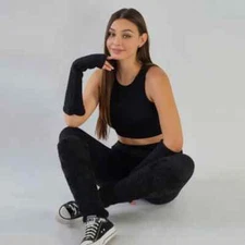 Vegan Angora Leg Warmers & Fingerless Gloves Set or Separate Fluffy Gift Women