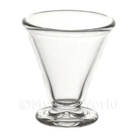 Puppenhaus Miniatur Handgefertigtes Glas Eisbecher (OG21)