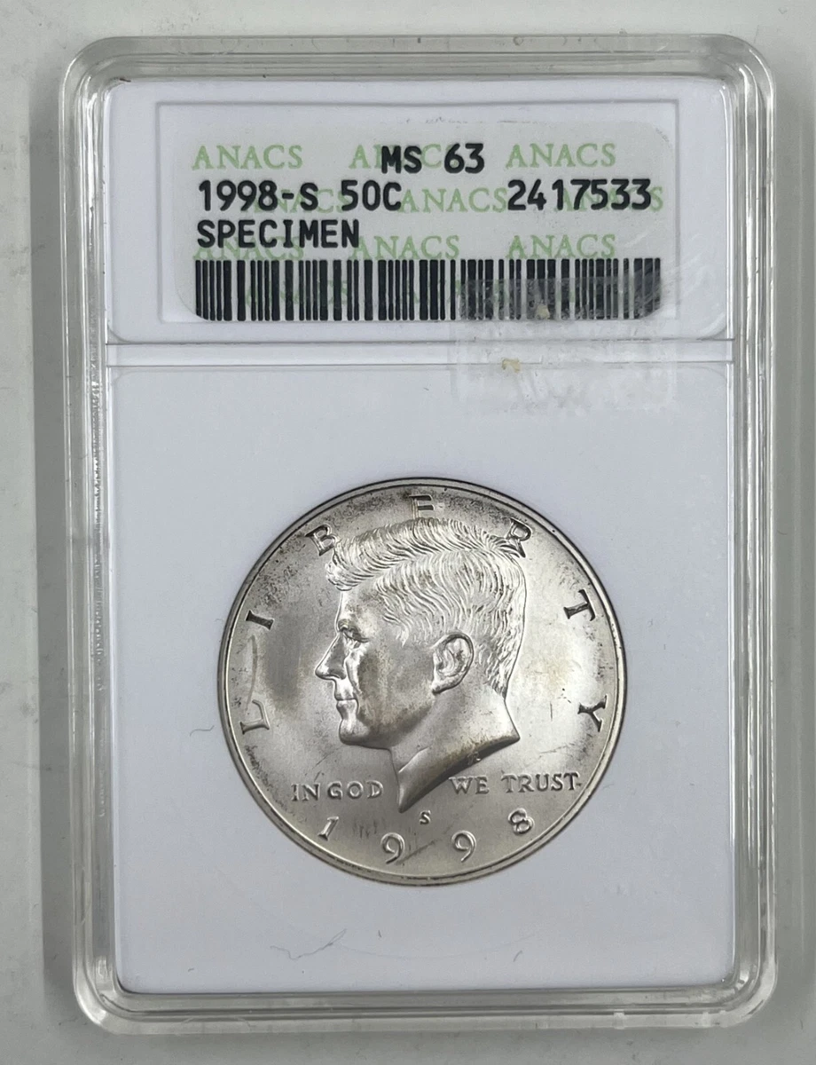 MS 63 Graded Kennedy US Half Dollars (1964-Now) for sale | eBay