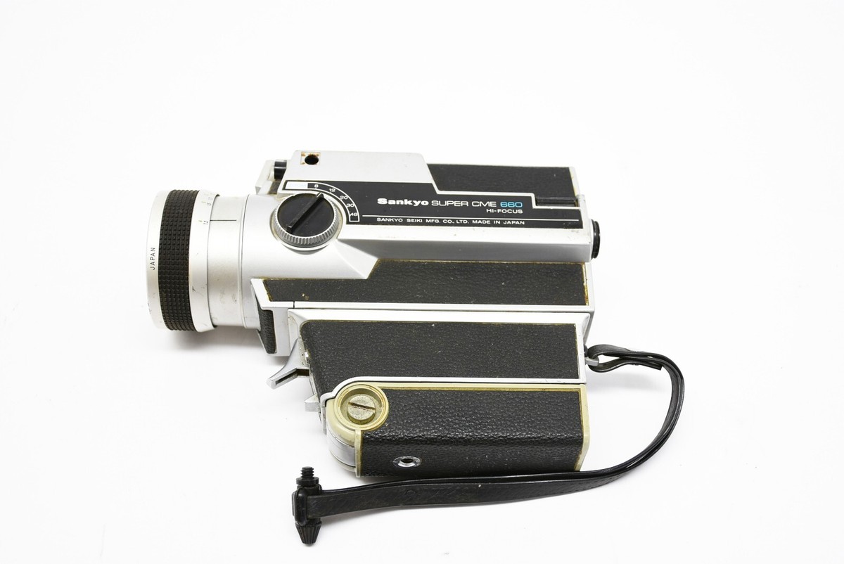 Vintage Sankyo Super CME 660 Hi-Focus Super 8 Movie Camera