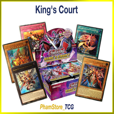 YuGiOh! King's Court - Einzelkarten zur Auswahl!