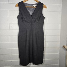 Banana Republic Stretch Career Dress Wool Sheath Office Proffesional 10 Medium