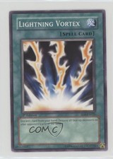 Lightning Vortex 1st Ed. YuGiOh Lord of the Storm Structure Deck #SD8-EN026 2006