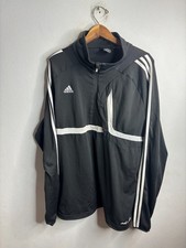 Adidas Jacket Climacool 1/2 Zip Track Jacket Mens Size XL Black