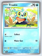 Froakie 020/086 Common Chaos Rising Pokemon Heavily Played