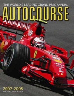 Autocourse 2007-2008 Hardcover Weltführendes Grand-Prix-Jahrbuch 2007-2008