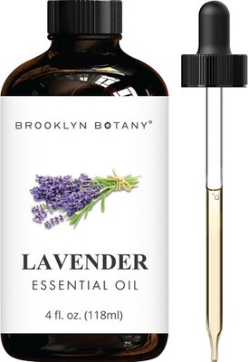 Brooklyn Botany Lavender Essential Oil - Huge 4 Fl Oz - 100% Pure and Natural