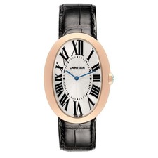 Cartier Baignoire Large Rose Gold Ladies Watch W8000002 2