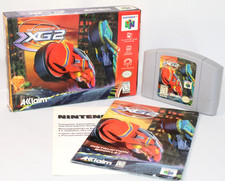 XG2: Extreme-G 2 N64 Nintendo 64 Complete CIB! Very Good Condition! Nice!