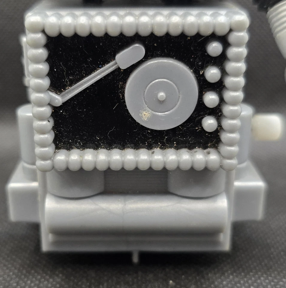 Винтажная фигурка 1987 Pee-Wee Herman's Playhouse Conky Robot Wind Up спичечная коробка - Изображение 4 из 4