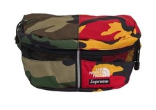 Supreme x The North Face Split Waist Bag Camo,Reflective SS24