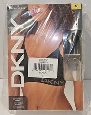 DKNY Seamless Bra 2-Pack Black/Sand Soft stretch/Adjustable / Size Small