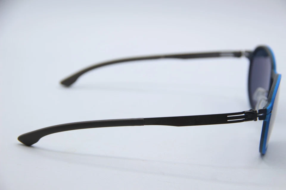 NEW IC! BERLIN SKYWAY POOL MIDNIGHT/BLUE AUTHENTIC SUNGLASSES W/CASE 50-22 - Image 4 of 4