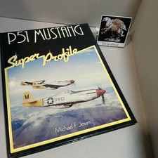 Libro P51 Mustang Super Profile Jerram 1984