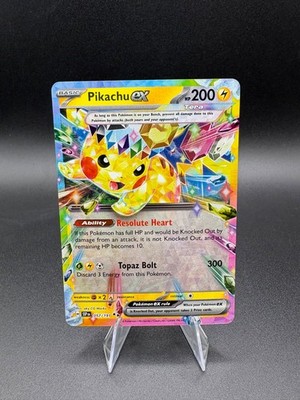 Pikachu Ex 57/19 Double Rare Pokemon Surging Sparks  