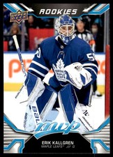 2022-23 Upper Deck MVP Erik Kallgren Rookie Toronto Maple Leafs #245