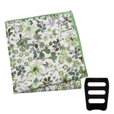 Floral Pocket Squares Men Holder Printed Flower Handkerchief Cotton Suit Prom