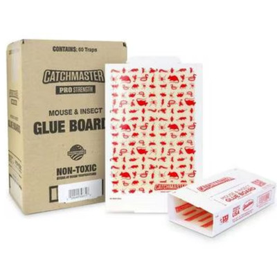 60 Counts Strength Mouse & Insect Glue Boards Traps Indoor for Home Pet Safe