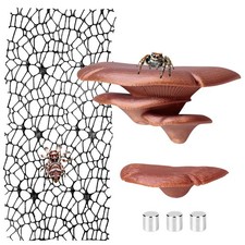 Jumping Spider Hide Habitat Accessories, Brown Enclosure...