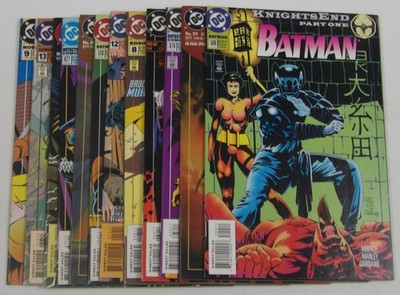 Batman: KnightsEnd #1-10 VF/NM complete crossover story + Aftermath - set
