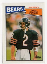 1987 Topps Football Doug Flutie Rookie Card! NM-MT or Better!!. rookie card picture
