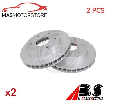 BREMSSCHEIBEN SATZ PAAR VORNE ABS 16388 2PCS P FÜR CADILLAC ESCALADE 5.7 AWD