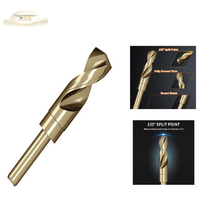 Meccion HSS-Co Spiralbohrer 10 mm Präzisionsgeschliffen Metall Edel