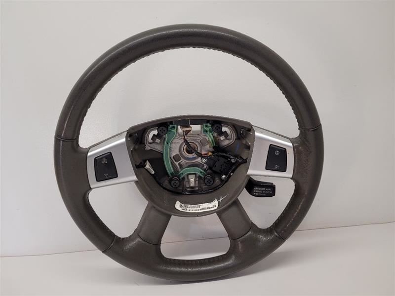 07-11 DODGE NITRO Gray Leather Steering Wheel w Cruise 1JA391J8AB 1BB301J8AF 