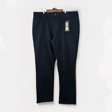 The Perfect Jean NYC Athletic Fit Jeans Mens 48x34 Bandit Black Stretch NWT $120