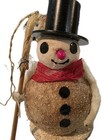 Rare Vintage Putz Mia Snowman — photo 4
