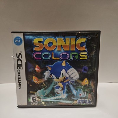 Sonic Colors For Nintendo DS Case and game Sega 2009 TESTED (Check description)