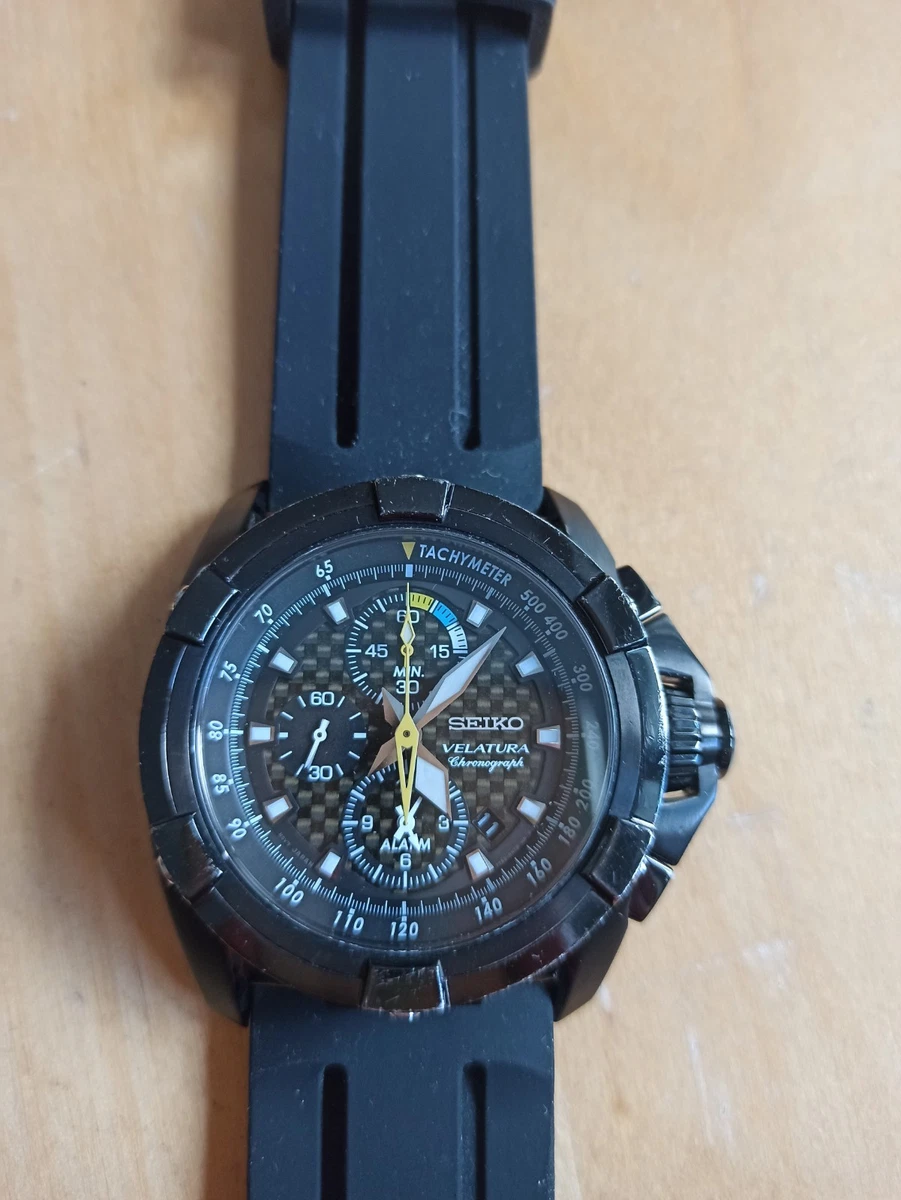 Seiko Velatura Alarm Chronograph 