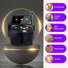 4-in-1 Diode Laser Pico IPL RF Hair Removal Skin Rejuvenation Tattoo Removal US