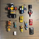 Vintage Lot of Toys (some missing parts) Y&K, LJN, Bandai, Hasbro, Transformers