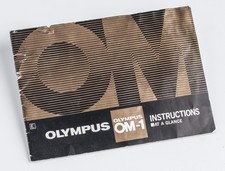 Olympus OM-1 OM1 OM 1 OM1 Instructions