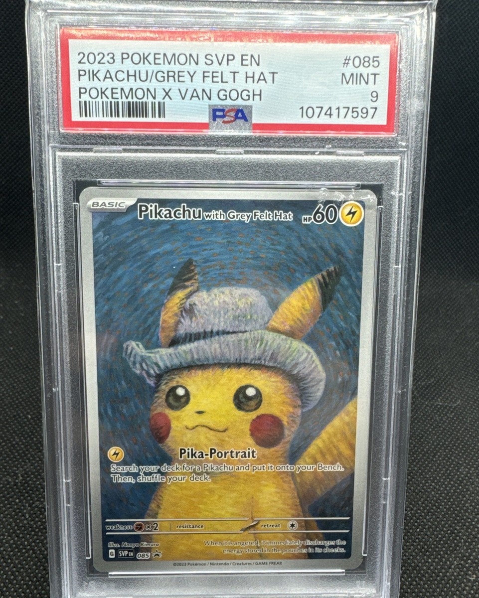 Pikachu with Grey Felt Hat ポケモンカード 状態A-〕Pikachu with Grey Felt Hat(ゴッホピカチュウ)【P