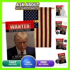 Trump Flag Trump Mug Shot Flag 2024 MAGA Made in USA