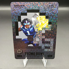 Tecmo Bowl Bo Jackson Battle Arena Warden HI290 Helmet Icon Battlefoil Cam Ward
