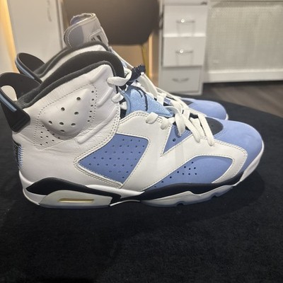 Jordan 6 Retro ''UNC'' Men's Shoes University Blue/White-Black CT8529-410