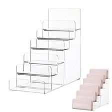 Clear Acrylic Wallet Display Stand, Jewelry Purse Display Shelf, Glasses Hand...