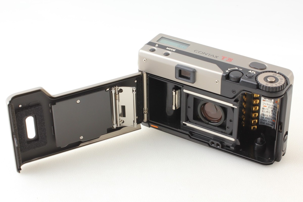 TOP MINT w/case] Contax T3 Titan Silver Point & Shoot Film