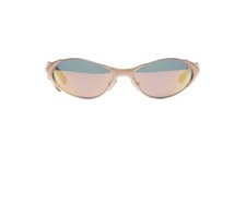 Acne Studios Rose Gold Metal Charm Sunglasses